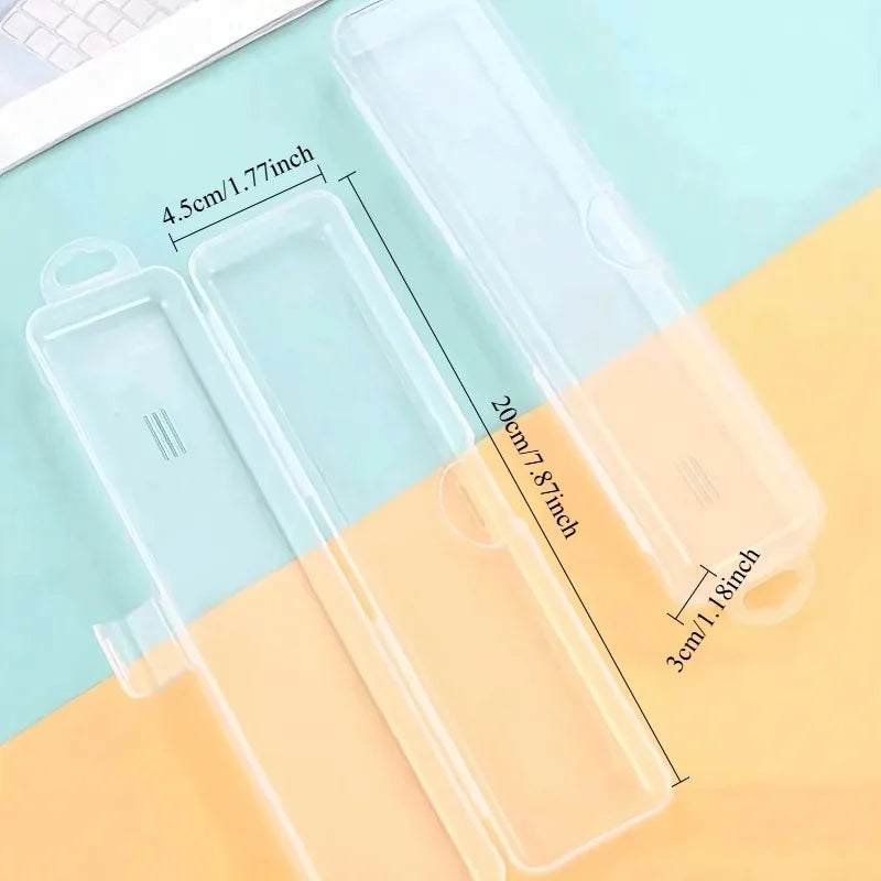 Transparent Travel Toothbrush Organizer