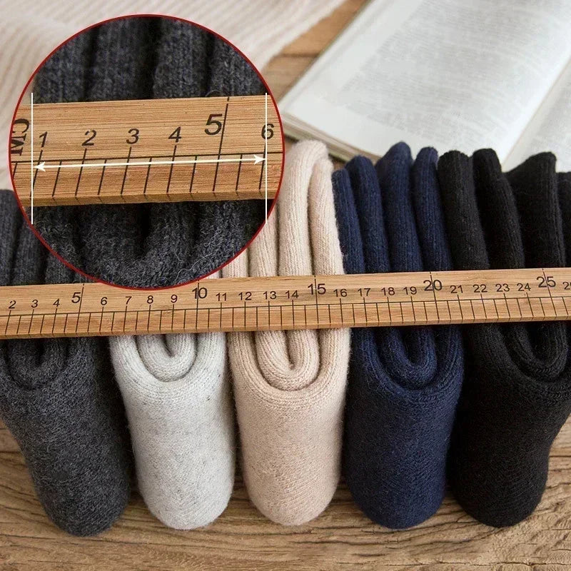 3 Pairs Thermal Wool Socks