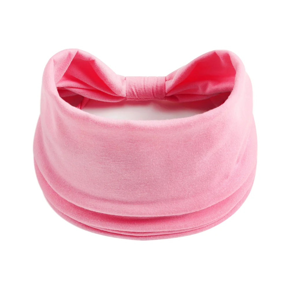 Wide Cotton Headbands for Women