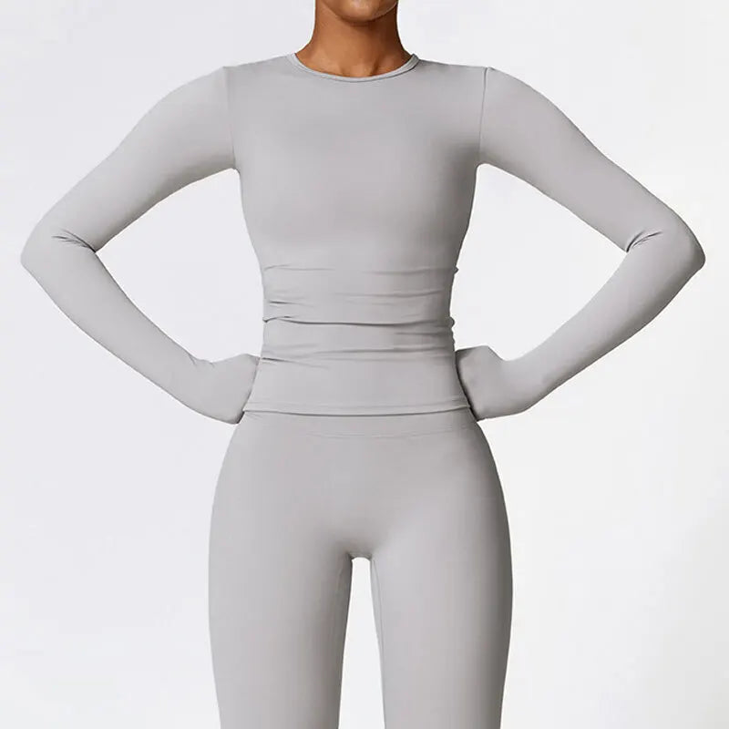 Women’s Long Sleeve Active Workout Top