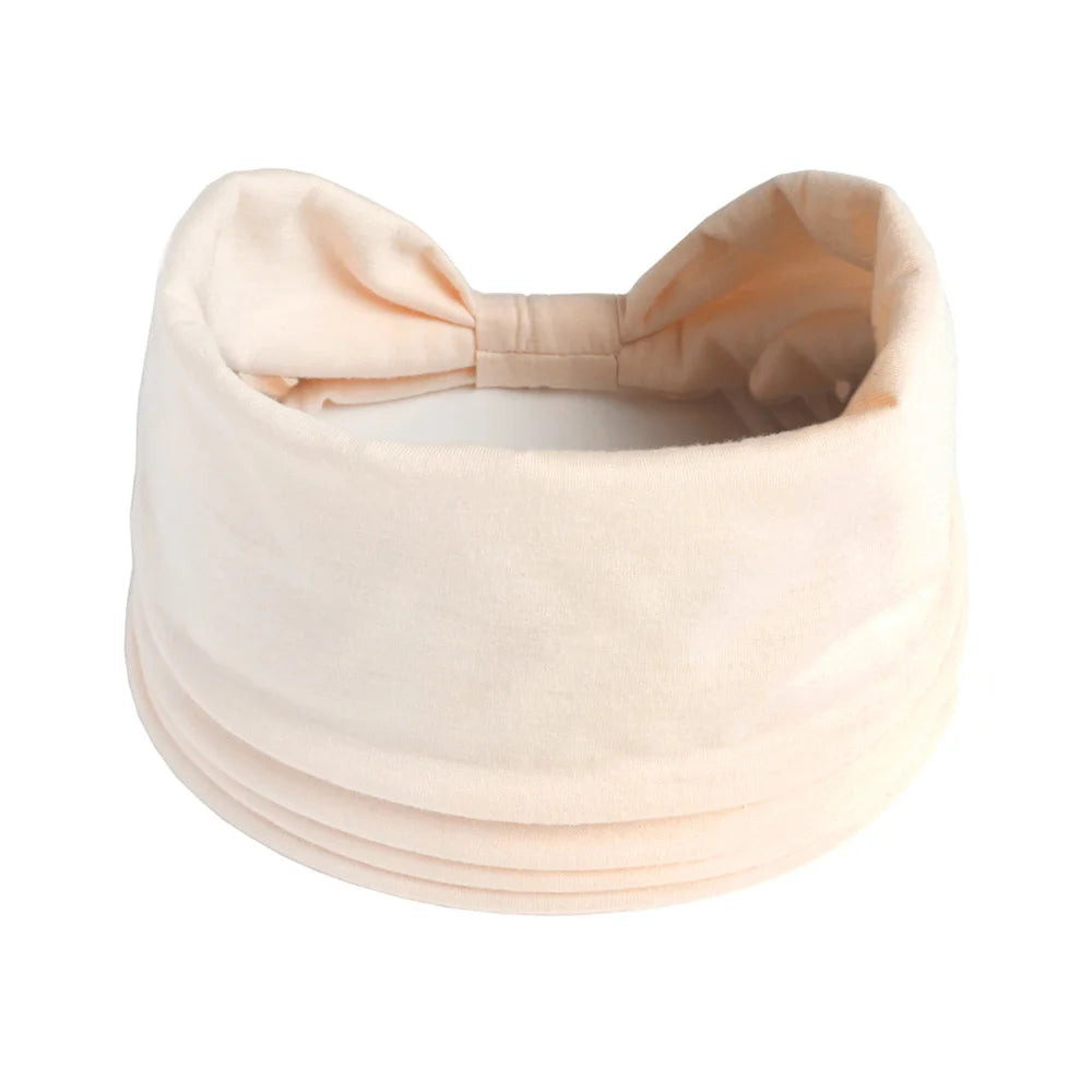 Wide Cotton Headbands for Women