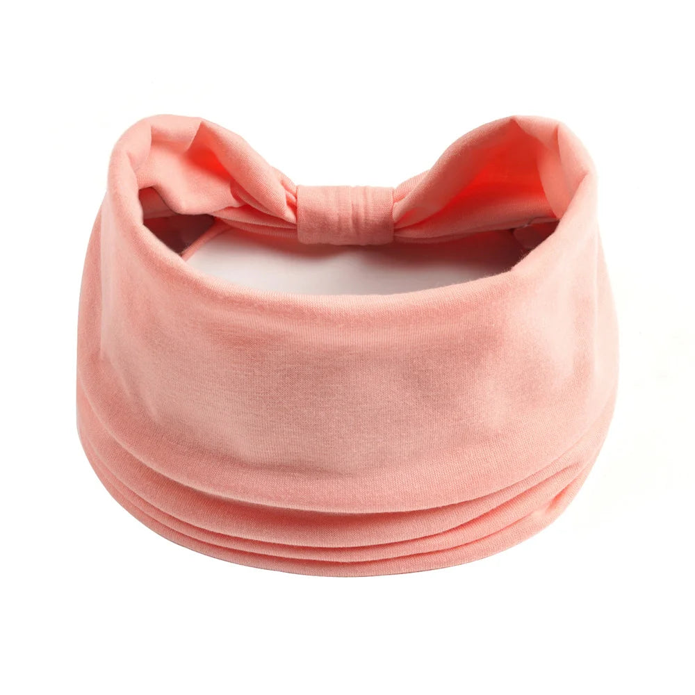 Wide Cotton Headbands for Women