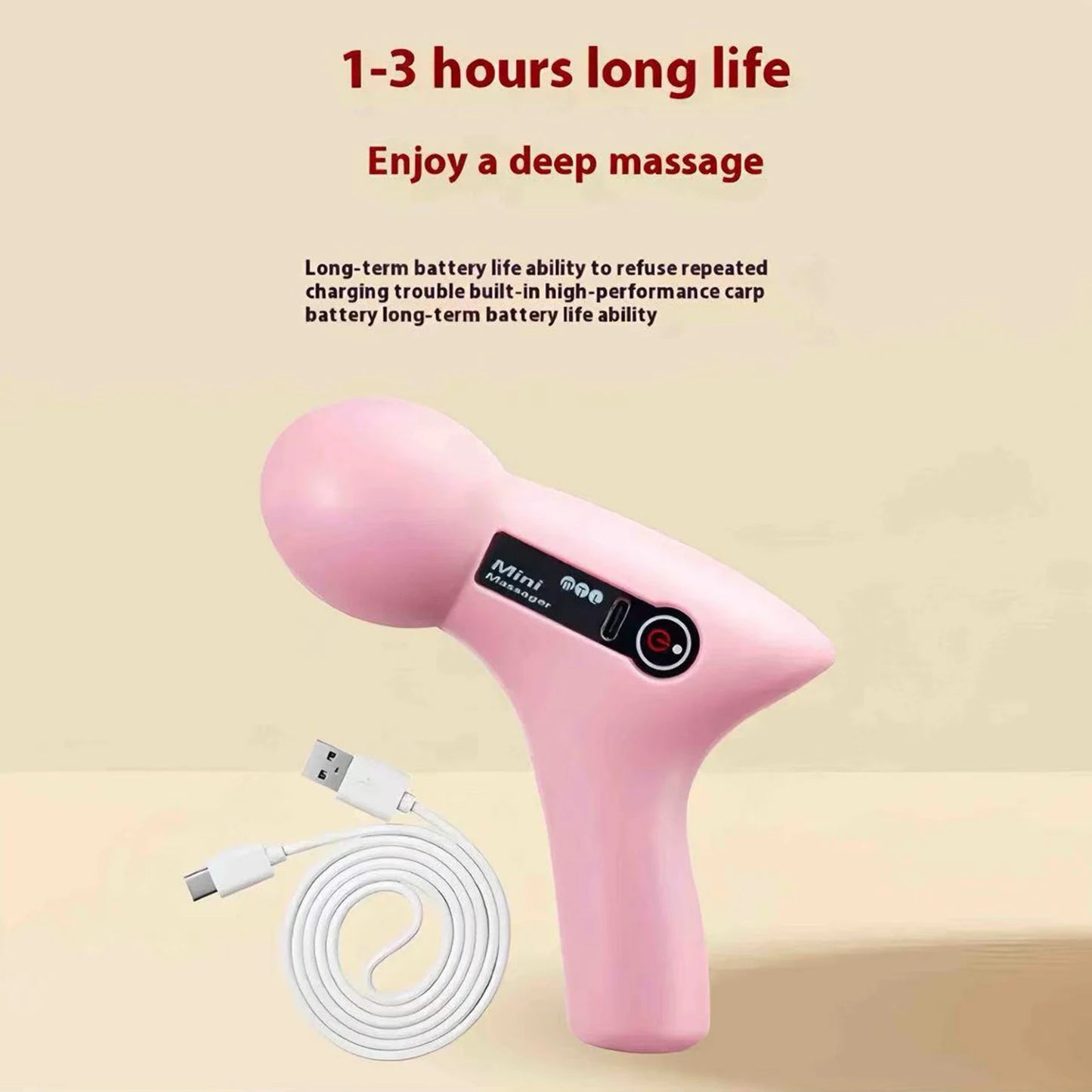 Mini Electric Muscle Massager Gun
