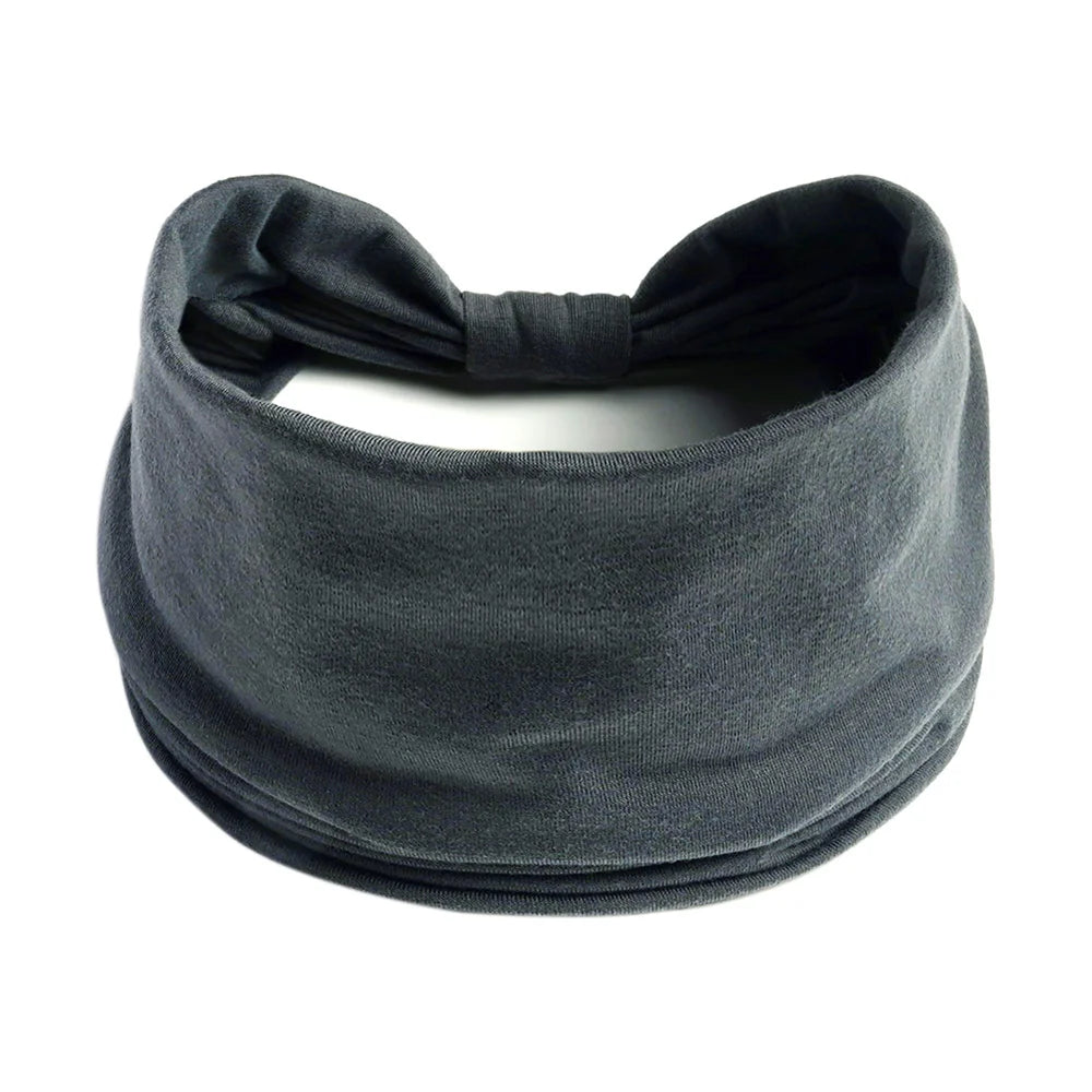 Wide Cotton Headbands for Women