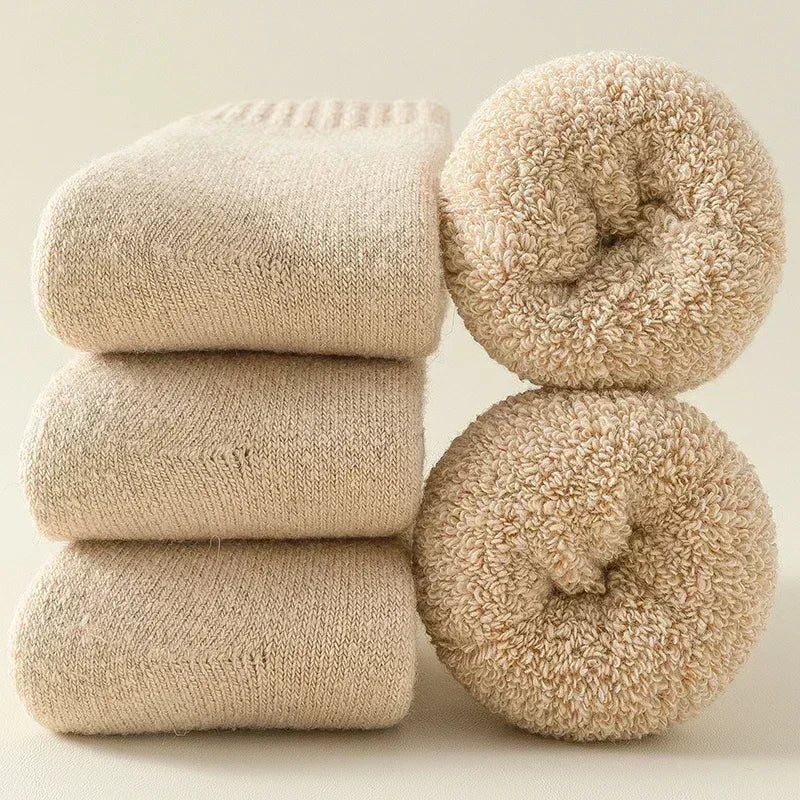 3 Pairs Thermal Wool Socks
