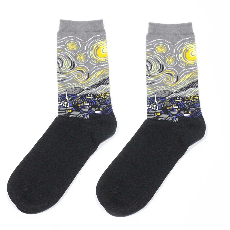 Van Gogh Art Socks