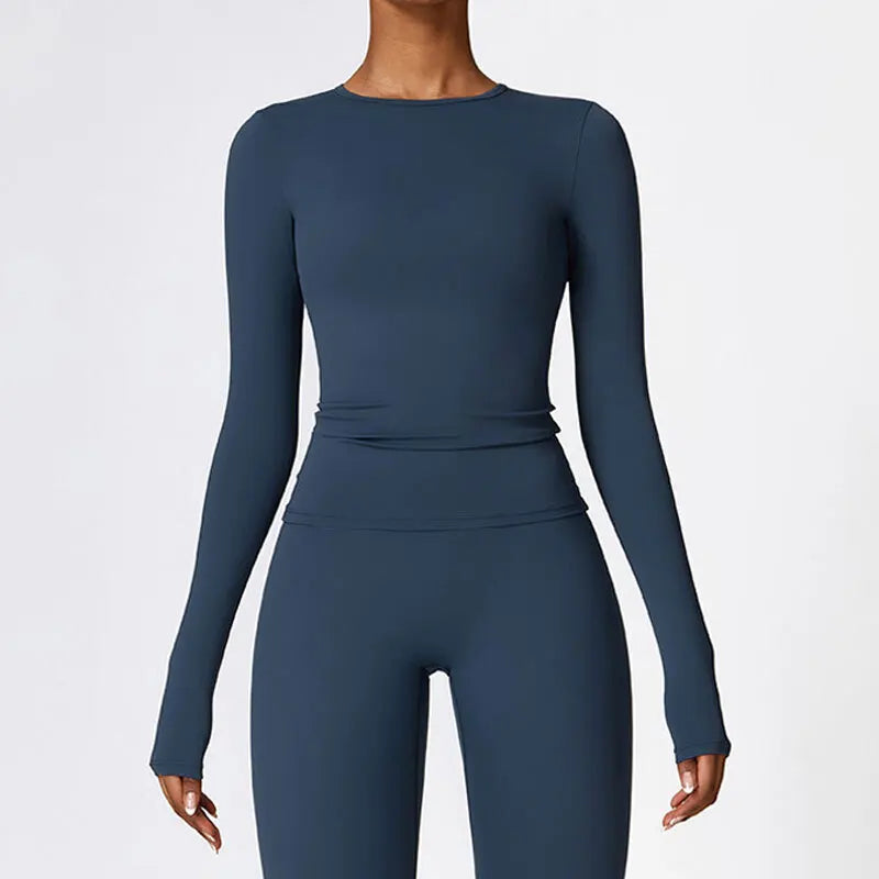 Women’s Long Sleeve Active Workout Top