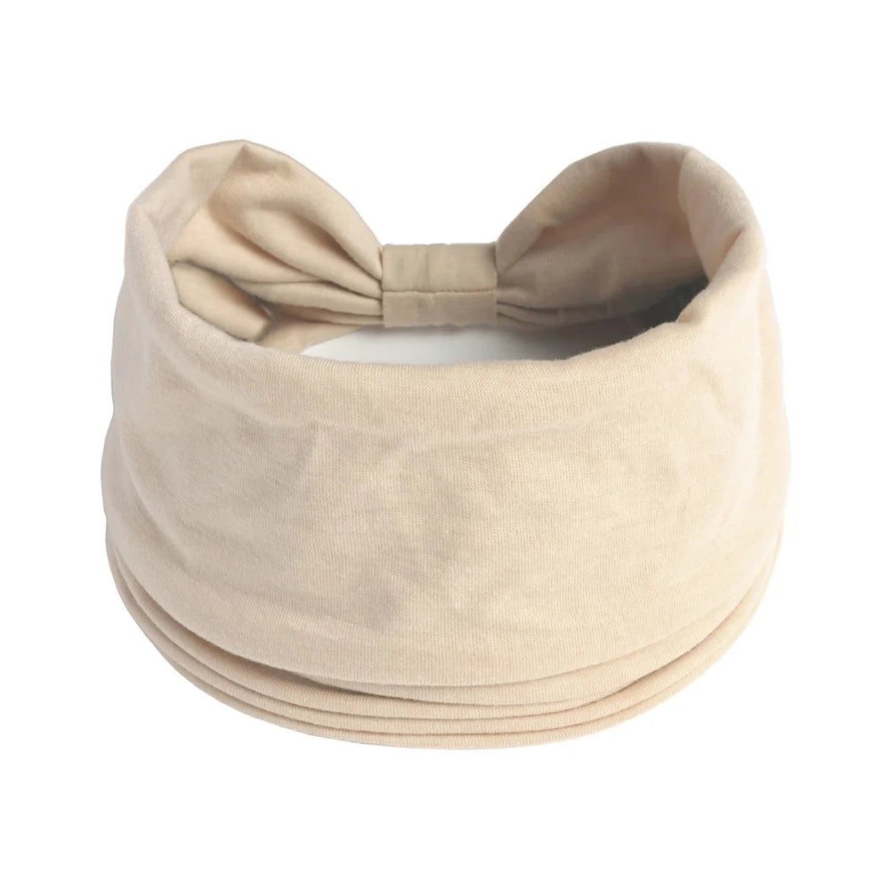 Wide Cotton Headbands for Women