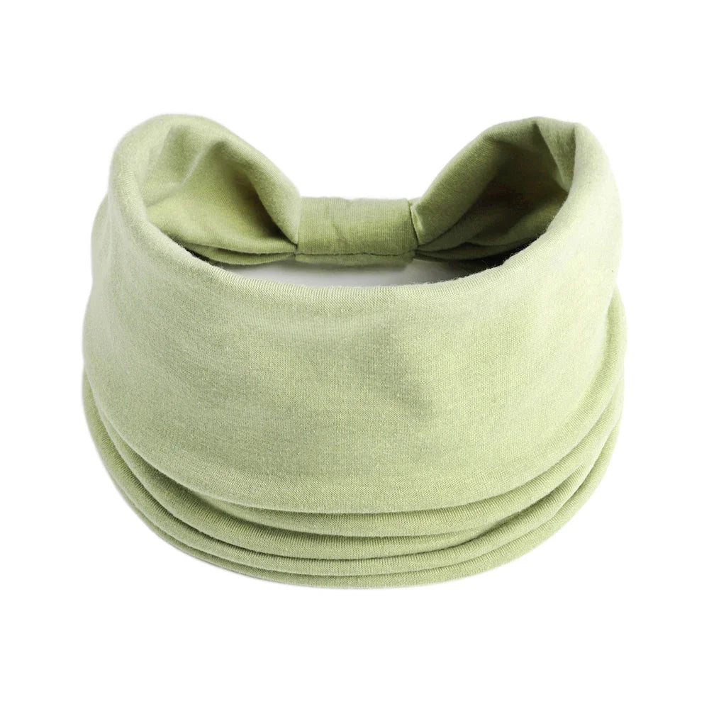 Wide Cotton Headbands for Women