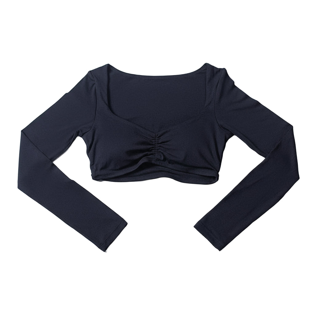 Women’s Long Sleeve Yoga Crop Top
