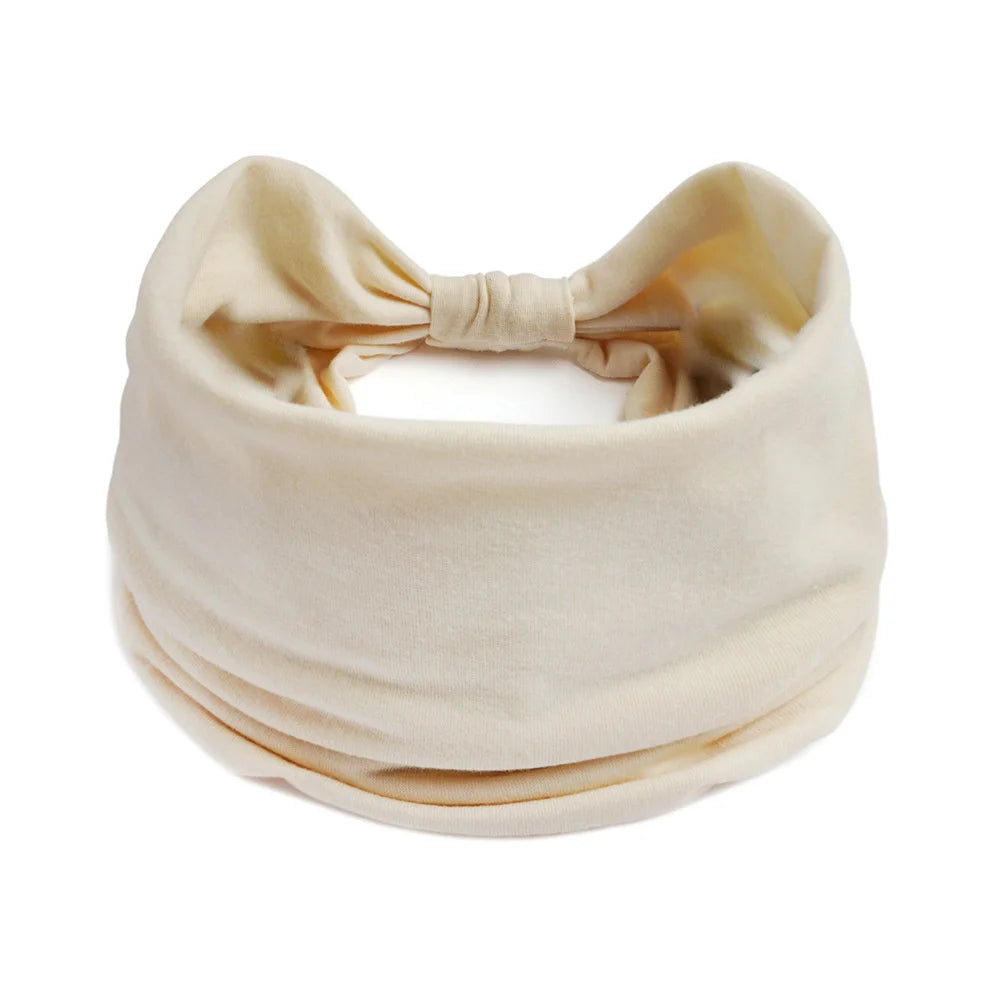 Wide Cotton Headbands for Women