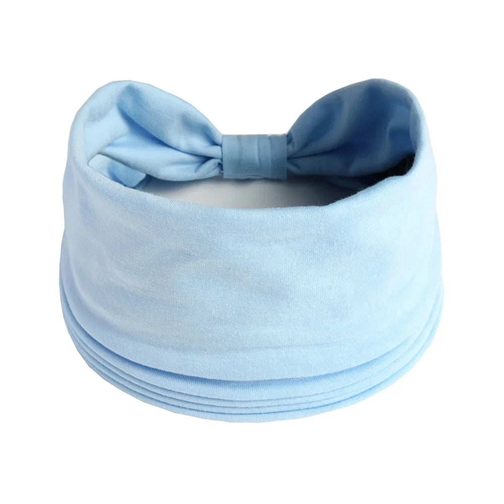 Wide Cotton Headbands for Women