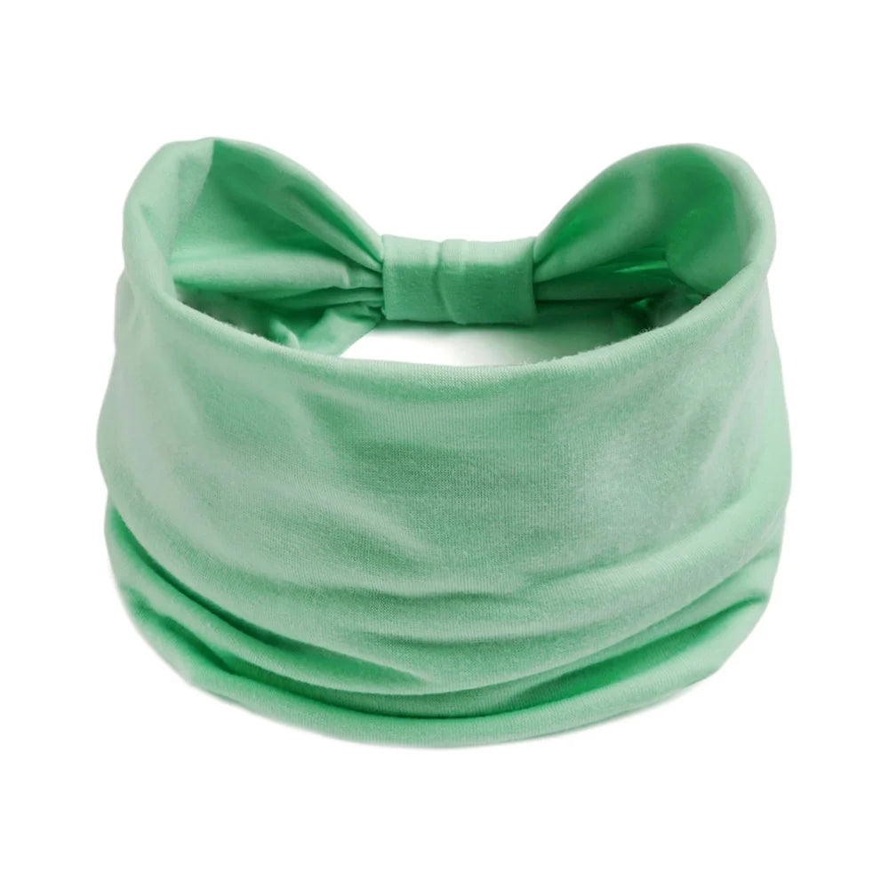 Wide Cotton Headbands for Women
