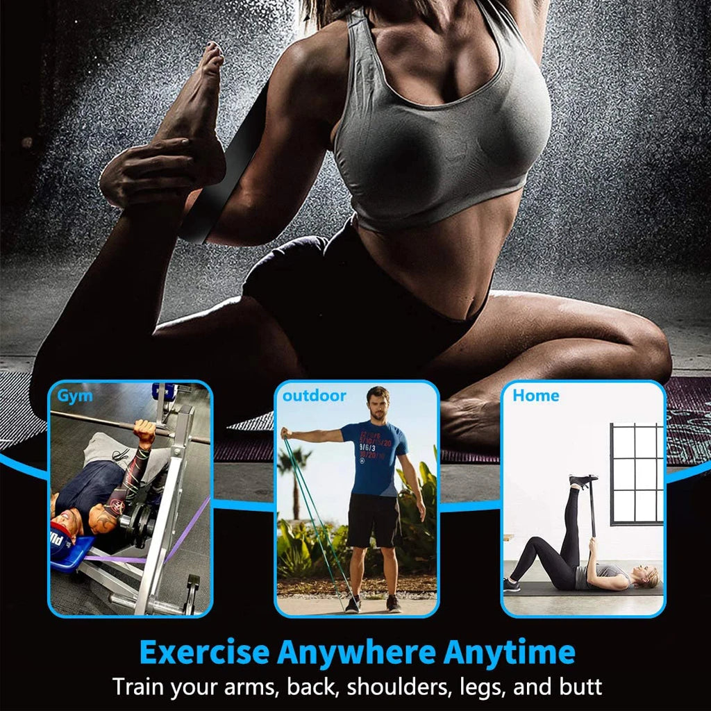 Elastic Resistance Bands for Strength Training