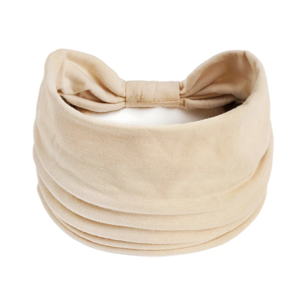 Wide Cotton Headbands for Women