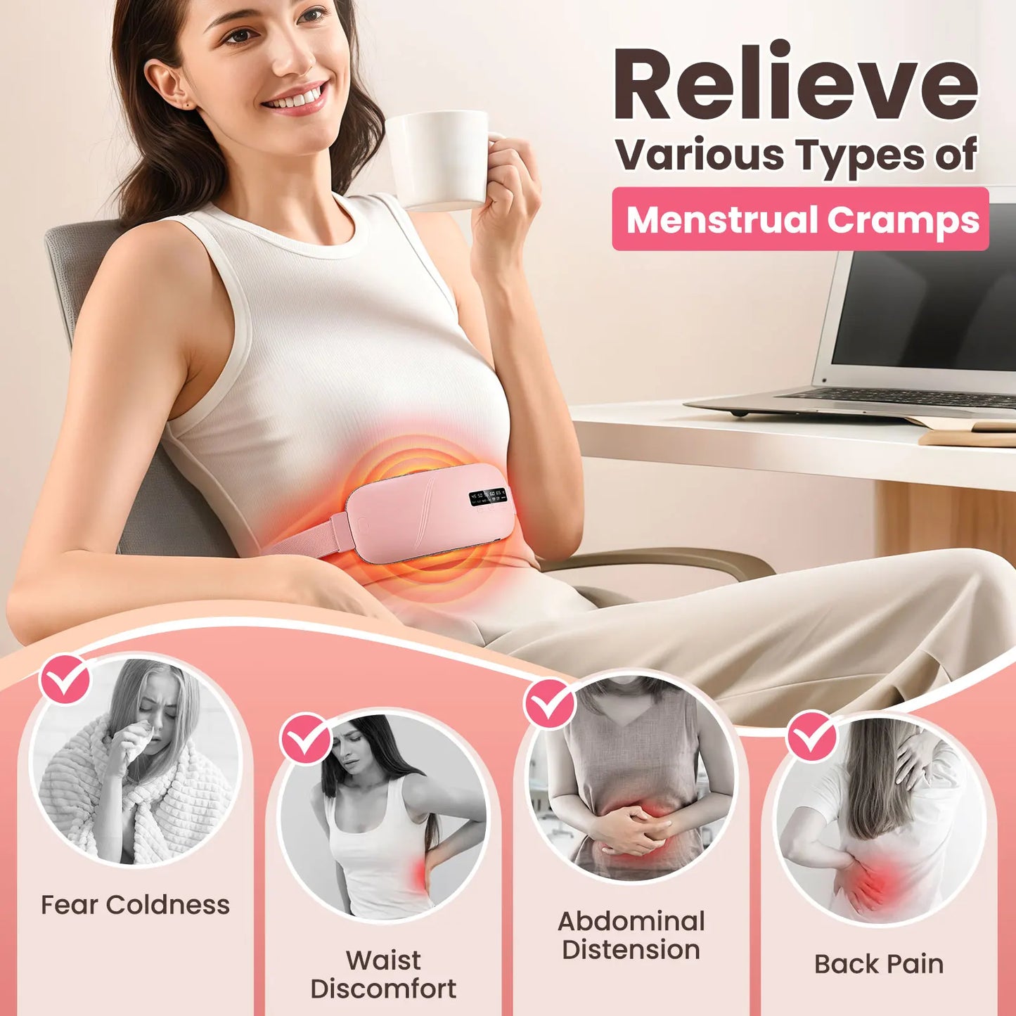 Electric Menstrual Cramp Heating Belt